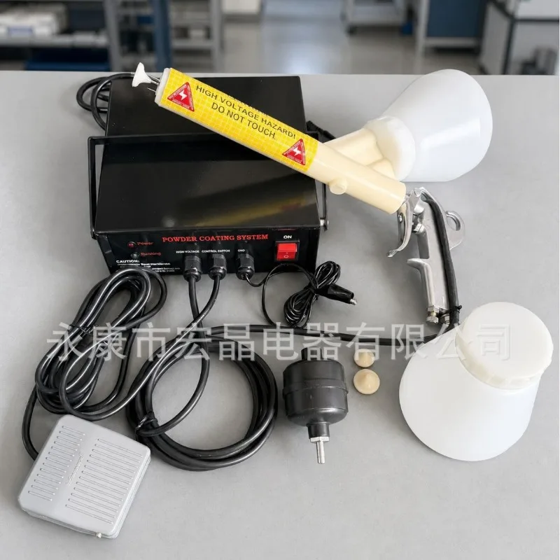 European standard, spraying machine PC03-5 gear adjustable static size 30-50KV spraying machine Small and micro portable