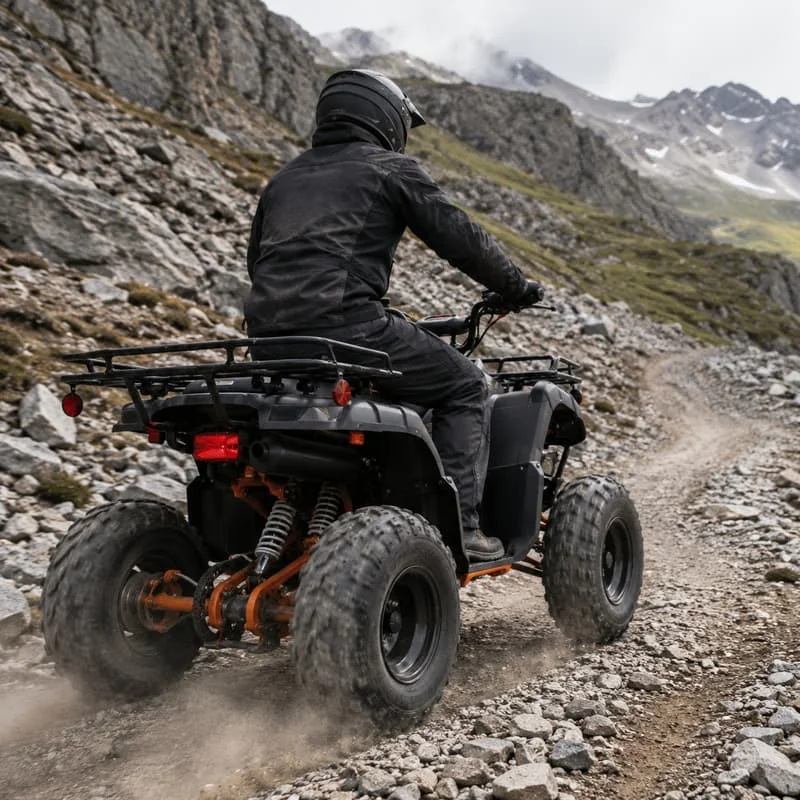 Customized Adult Adventure Buggy 4 Wheel ATV Sport Quad Bike Offroad Rugged All Terrain Vehicle High Clearance Chassis