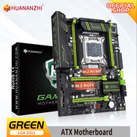 Huananzhi X79 motherboard LGA2011 DDR3 USB3.0 SATA3 PCI-E M.2 SSD support REG ECC memory and Xeon E5 processor