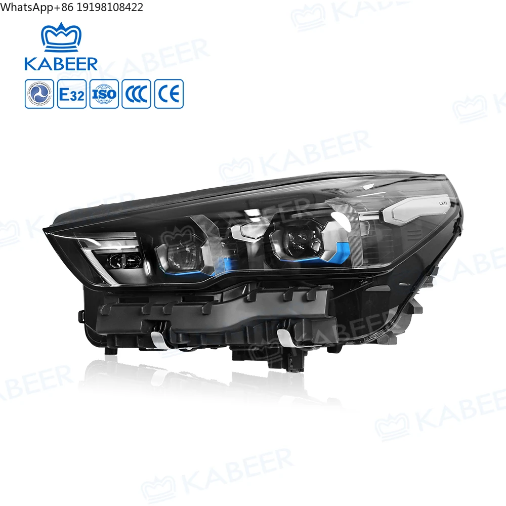 Used G68 Laser Headlight  for BMW 5 Series 2024-2025 G68 Headlight High Trim Configuration Headlight Kabeer Factory