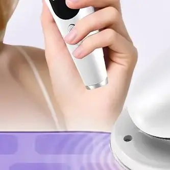 7 في 1 EMS مدلك الوجه الاهتزاز الساخن ضغط أداة العناية بالبشرة متعددة الوظائف تجديد الجلد الوجه ثبات تدليك أداة #2