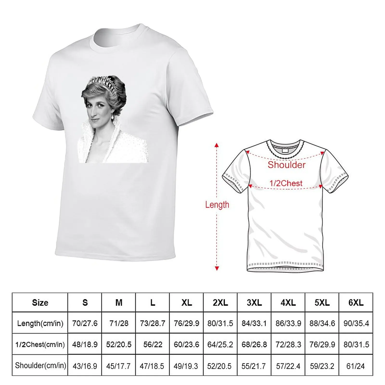 Princess Diana - Beautiful Woman T-Shirt Essential Solid Color T-Shirt