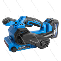 Handheld Belt Sander, Electric Portable Grinder & Polisher for Woodworking, Metal Sanding Machine Plug-in