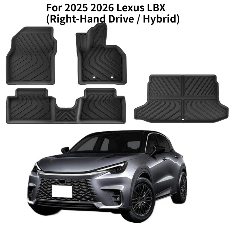 Suitable for 2025 2026 Lexus LBX car floor mats, all environmentally friendly TPE floor mats
