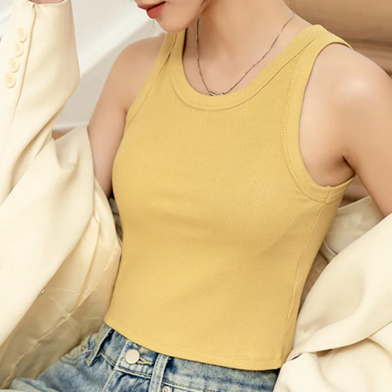 

New Vest Chest Pad Inside Suspender Thread Cover Breasts Prevent Stray Sports Vest Women Wear The Womens Clothing Tops Female