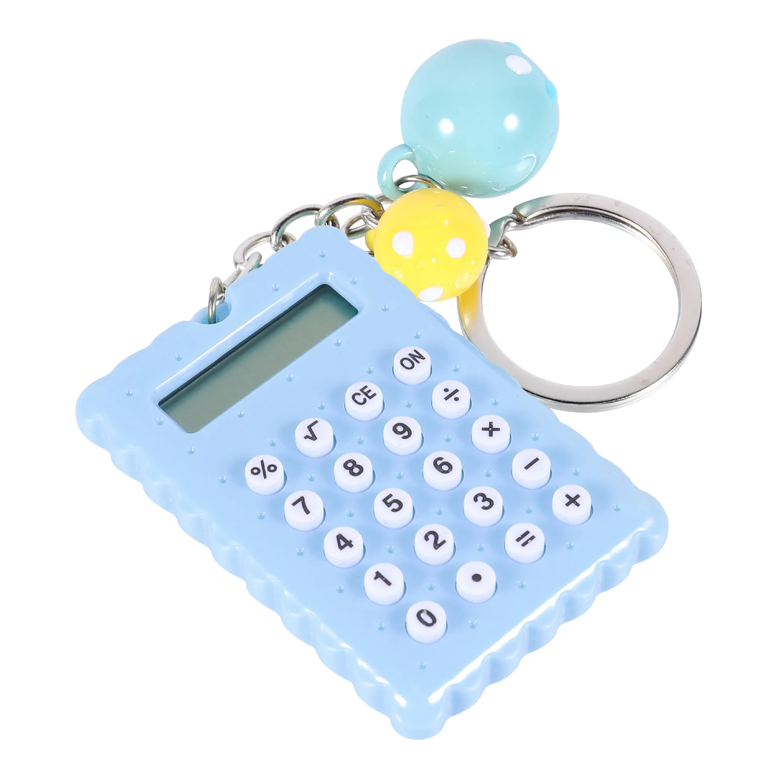 

Mini Calculator Chain Small Cute Kid Adding Keychain Design Portable Stationery for Student Candy Child