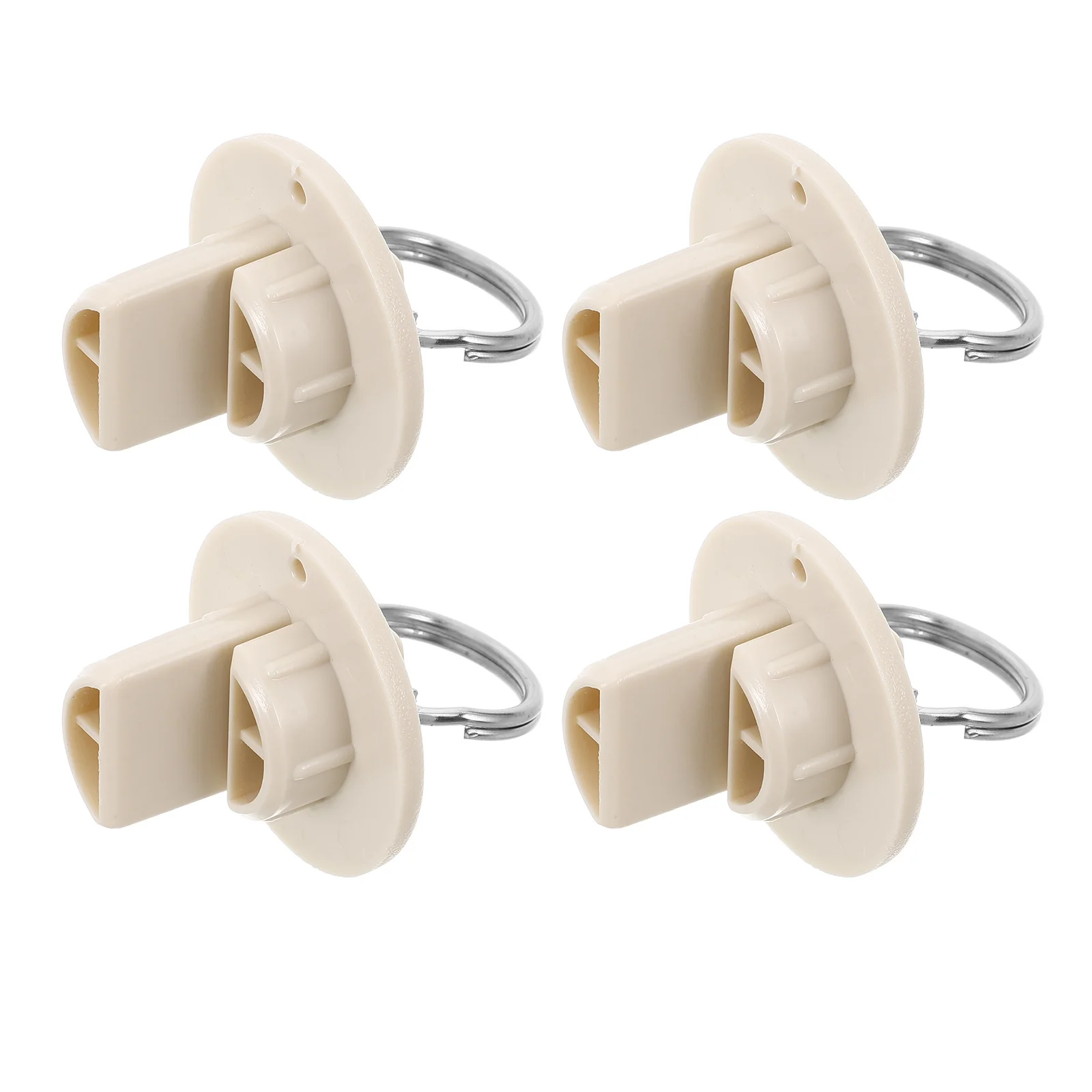 

4Pcs Outdoor Blinds End Caps Pull Ring Cap for Wind Sand Prevention and Easy Installation Accessories Outdoor Replacement Parts