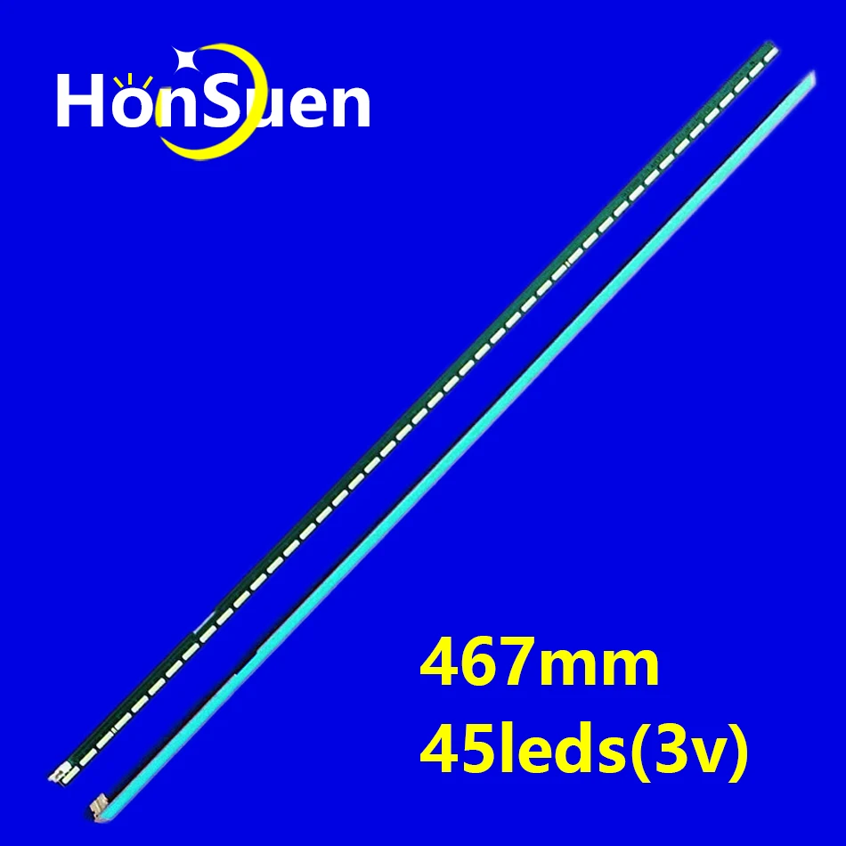 Striscia di retroilluminazione a LED da 2 pezzi per TV muslimexay43 V15.5 ART3 UD R L LC43EGE FH M1 6916L-2308A 2309A