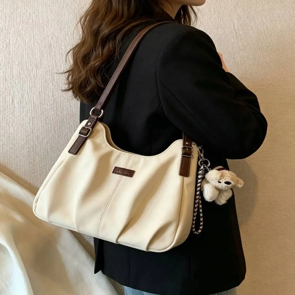 Women Fashion Tote Bag Large Capacity Single Shoulder Handbag Portable Ladies Commute Office Travel Daily Bag