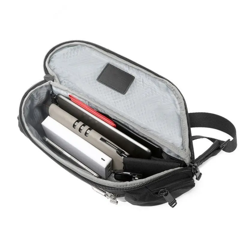 กระเป๋าสะพายข้างสำหรับนักธุรกิจ กระเป๋าคาดอกผู้ชายสุดหรูพร้อมช่องเข้าถึงอย่างรวดเร็ว ดีไซน์พรีเมียมใช้งานได้จริง 232399