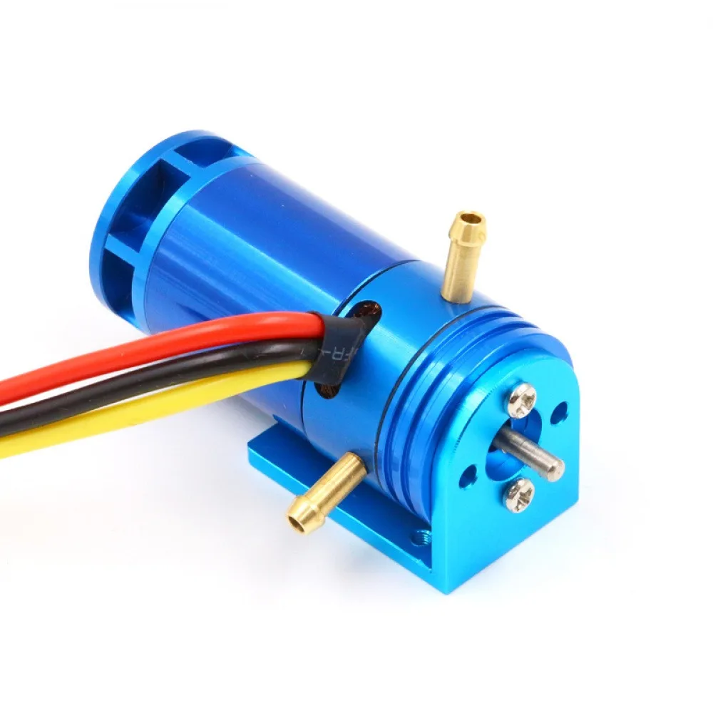 Brushless Power Motor Drive Set 2-3S 2862KV 2800KV Water-Cooling Motor+50A Water-Cooled ESC with 5.5V/5V BEC for RC Boat Model