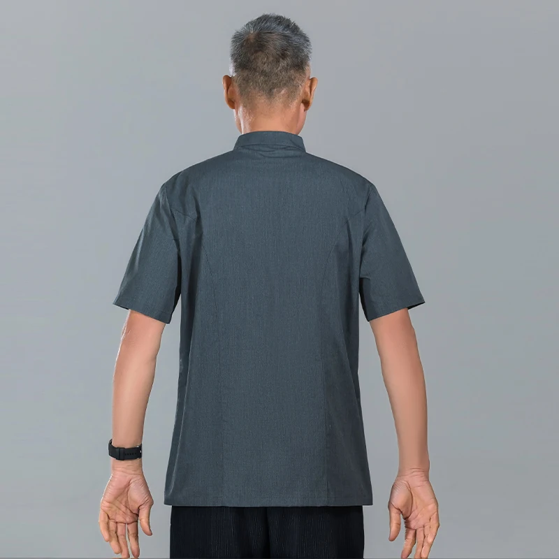 Pizza Chef giacche ristorante manica corta camicia da cucina panetteria cucina cuoco uniforme Hotel Cater tuta sala da pranzo abbigliamento