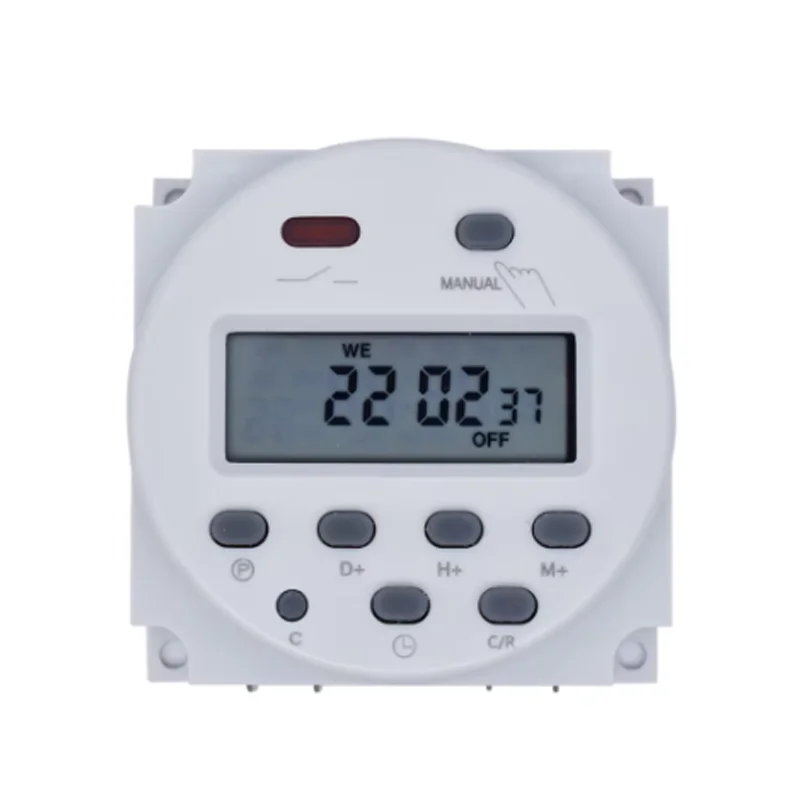 CN101A Timer Switch AC/DC 12V 24V 110V 120V 220V 230V 240V Digital LCD Power Week Mini Programmable Time Switch Relay 8A to 16A