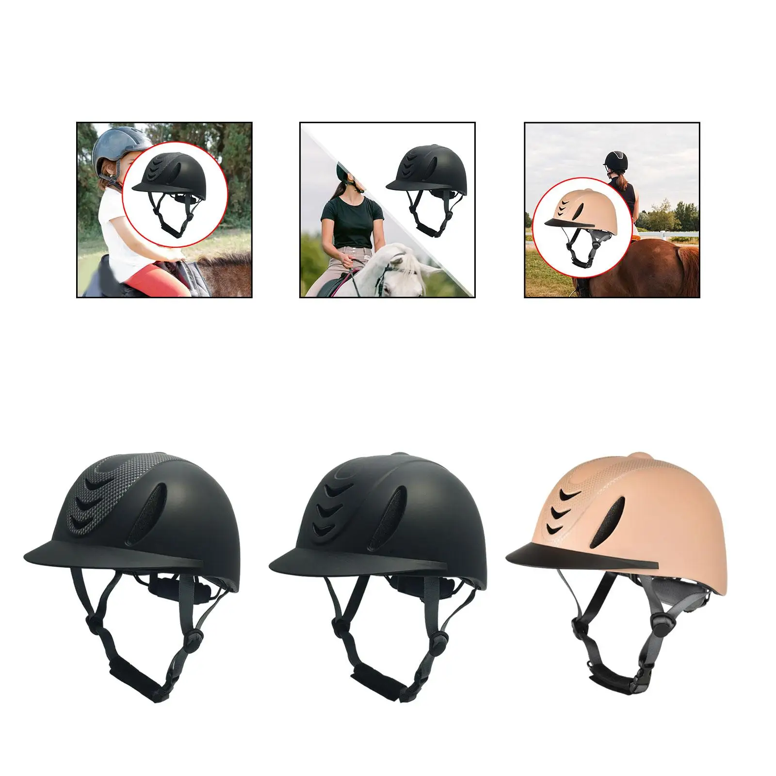 

Horse Riding Helmet for Children for Equestrian Riders Equestrian Equipment
