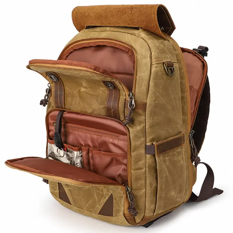 Outdoor liner photography bag retro waterproof canvas computer bag