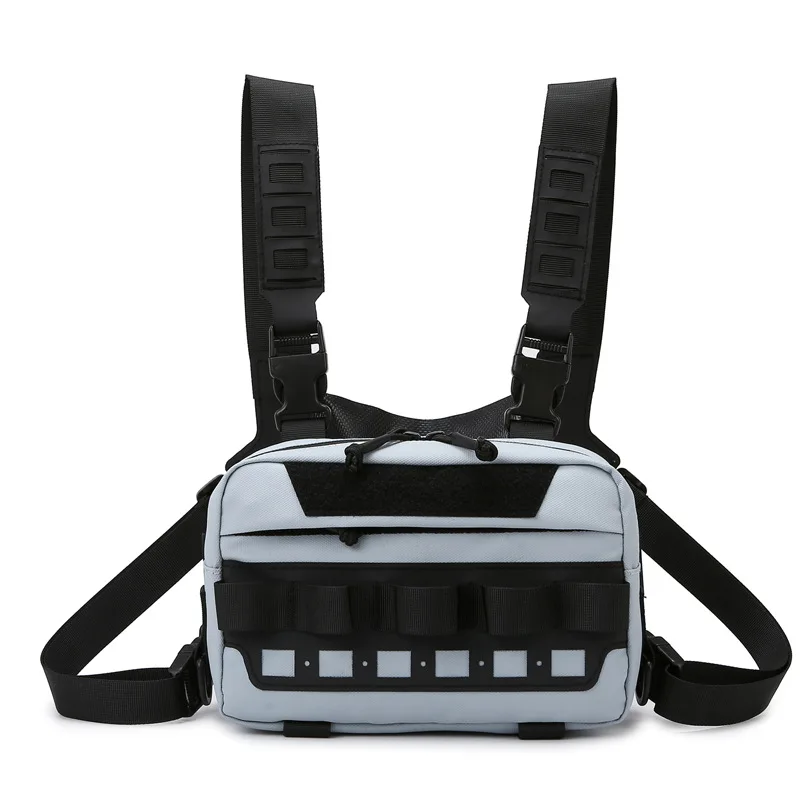 Multi Functional Layered Chest Bags for Outdoor Fishing, Large Capacity, Wear-resistant and Water-resistant Backpack Storage Bag