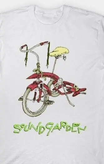 Soundgarden Smile Unvétérans wn Tricycle Blanc T-shirt Homme S-4XL Fastship