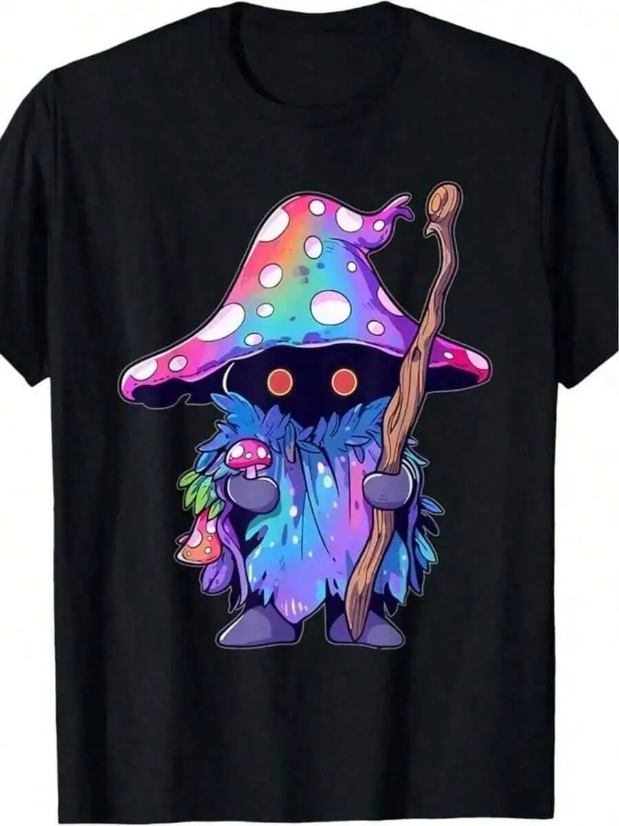 MMP Printed & Shipped In USA | Unisex Cat Watercolor Splash T-Shirt – Fun Outer Space Design, Soft Round Neck 100% Cotton Trendy