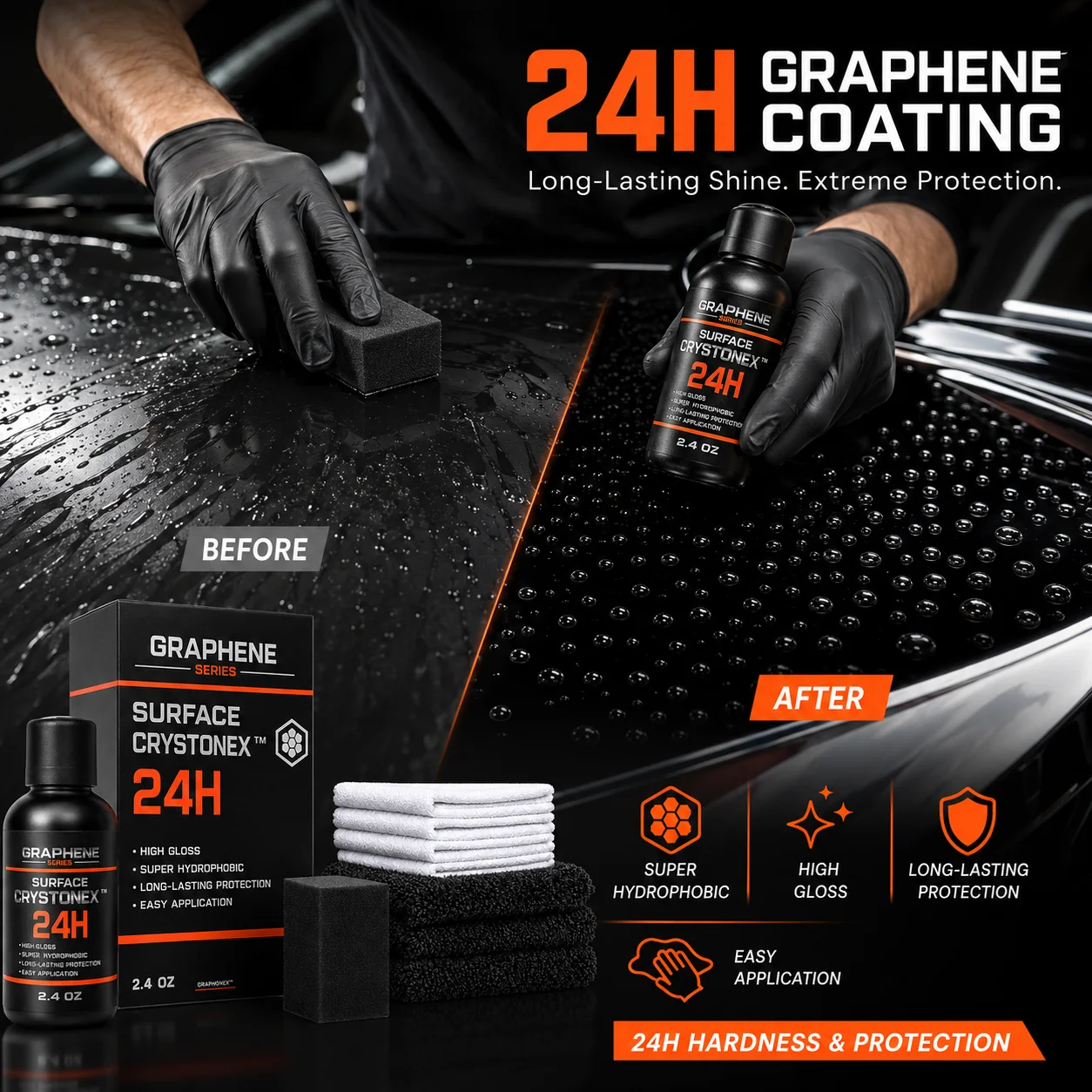 Spray de revêtement nano-céram - Car Wax Ceramic Coating avis et prix