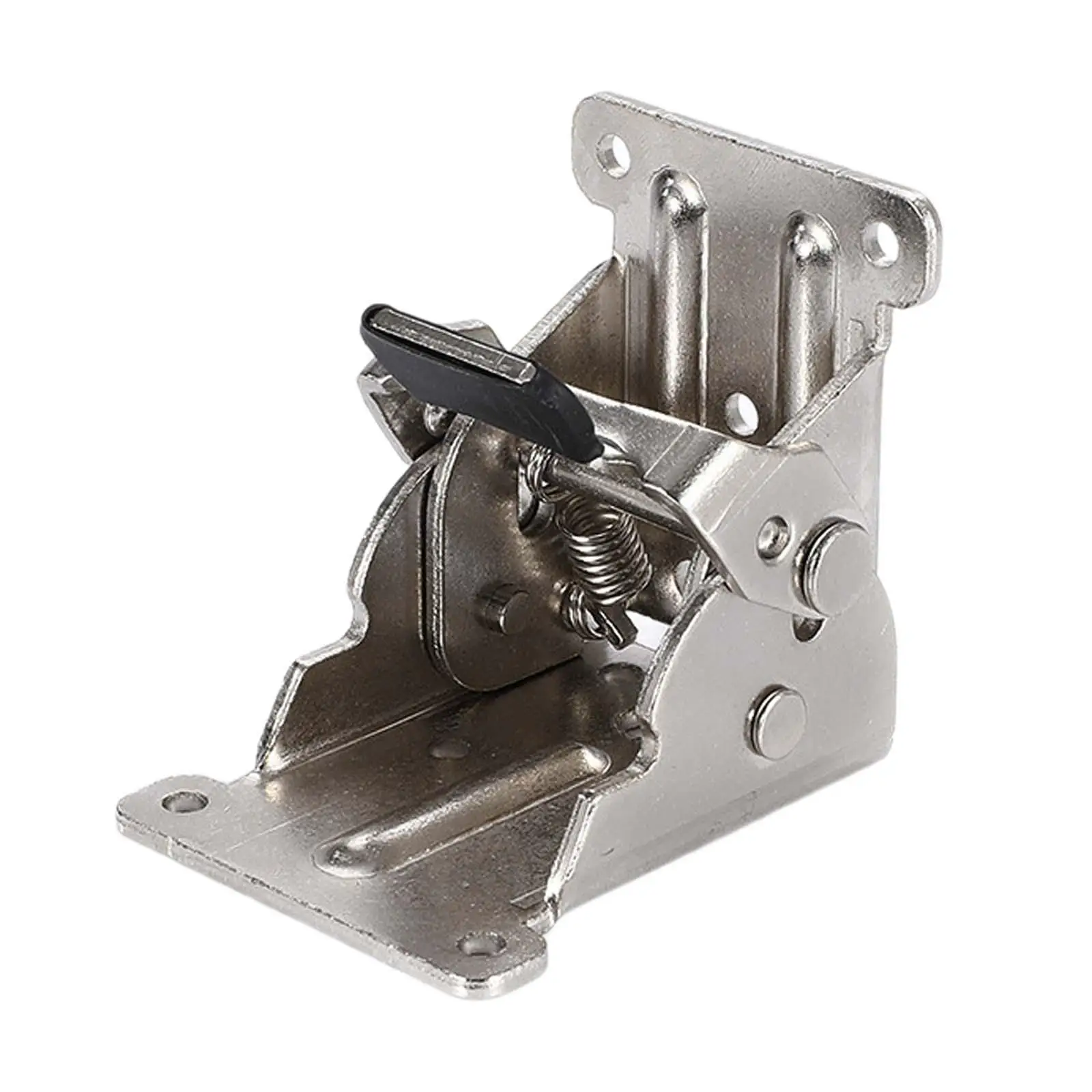 Self Locking Hinge Heavy Duty High Performance Easy to Use Practical Folding Hinge Lock Extension Support for Beds Garage Chair