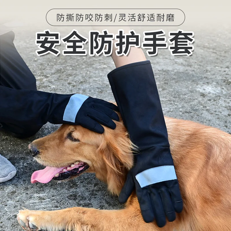 

Sheepskin Gloves for Beekeeping, Gardening, Cut , Long Style, Thorns, Picking, Pet Bathing, Insect Protection