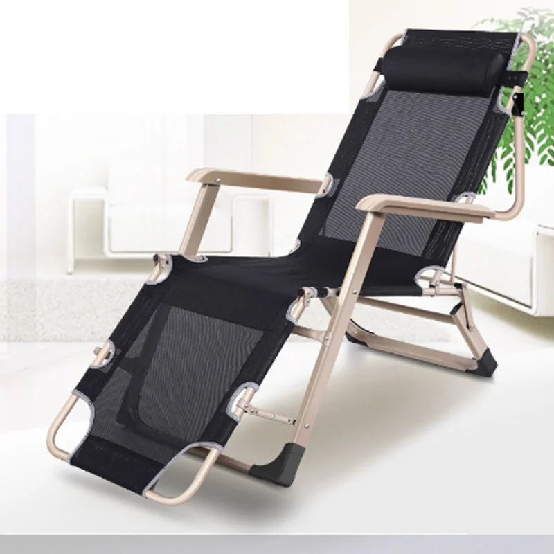 Folding Chair Lunch Break Bed Office Multi-function Lazy Adult Home Cool Summer Happy Nap Chair