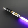 DamienSaber-Sabre laser Windu Mace, Swing Light Saber, Sensitive Smooth, Pixel Xeno 3.0, RapDueling Metal Handle, 34 uniformément ts 3