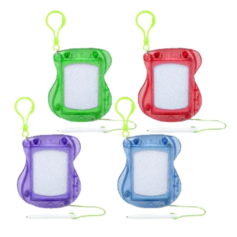 

Мини-доска для рисования ABP-12 Pack для детей, объемный рюкзак, брелок с зажимом, доски для рисования, стираемый каракульный эскиз и блокнот для письма