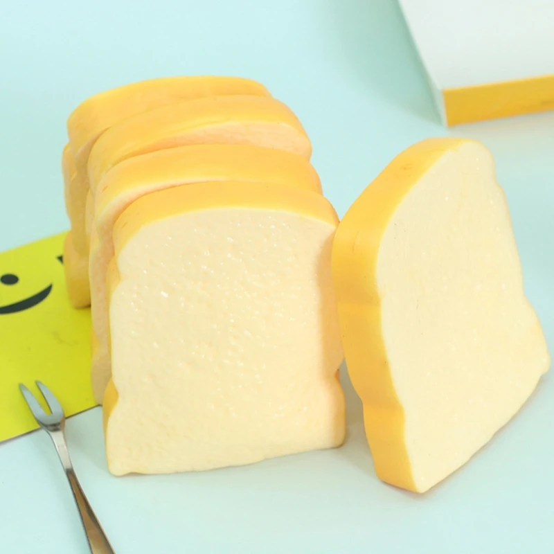 Bánh mì kẹp thịt Hamburger thực tế Đồ chơi cảm giác bóng mềm căng thẳng cho người lớn Trẻ 15UB