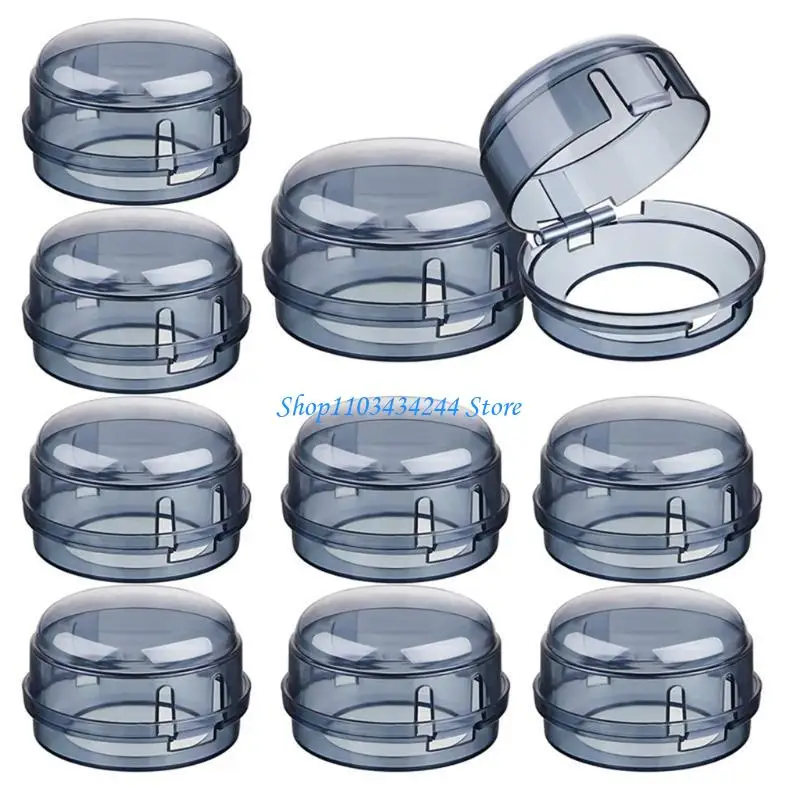 2 قطعة مقابض موقد غاز يغطي مقبض موقد المطبخ غطاء سلامة الطفل قفل الفرن الأغطية