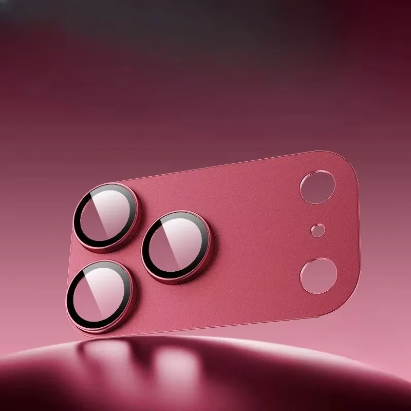 Lens Camera Protector For iPhone 18 Pro Max 18Pro 18ProMax Metal Ring Camera Protectors Armor Lens Tempered Glass Film Cover