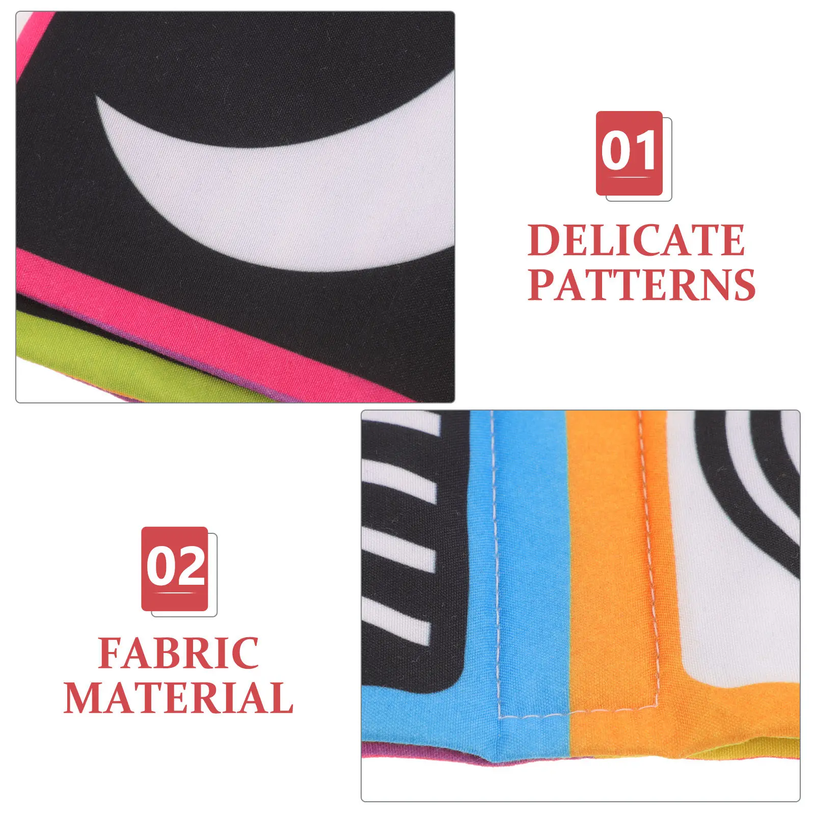 1 セットベビー布絵本幼児早期発達感覚ソフト教育布絵本視覚刺激用ベビー感覚おもちゃ