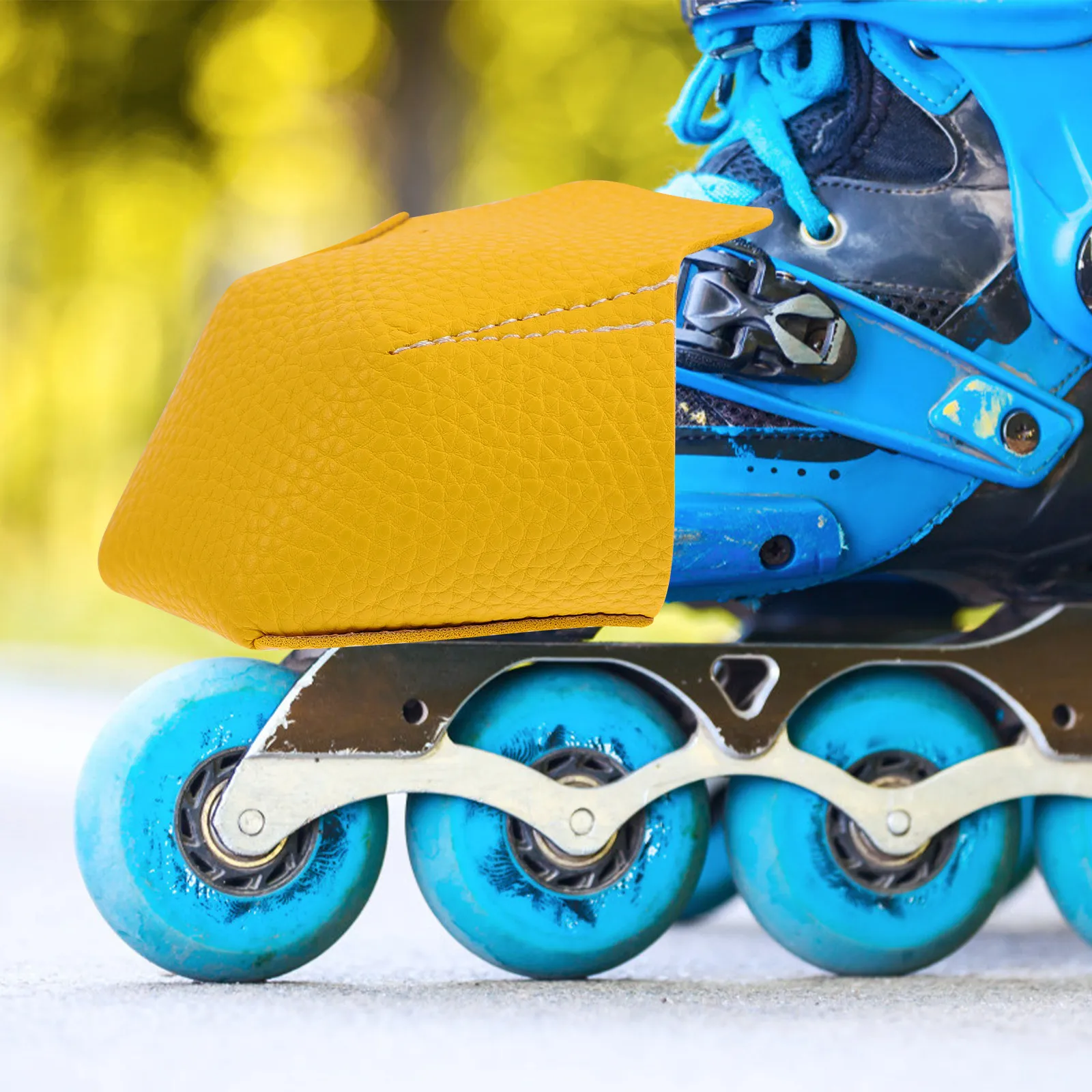 

2 пары защитных чехлов для роликовых коньков из премиального материала, передние защитные накладки для обуви, аксессуар для коньков с защитой от трения