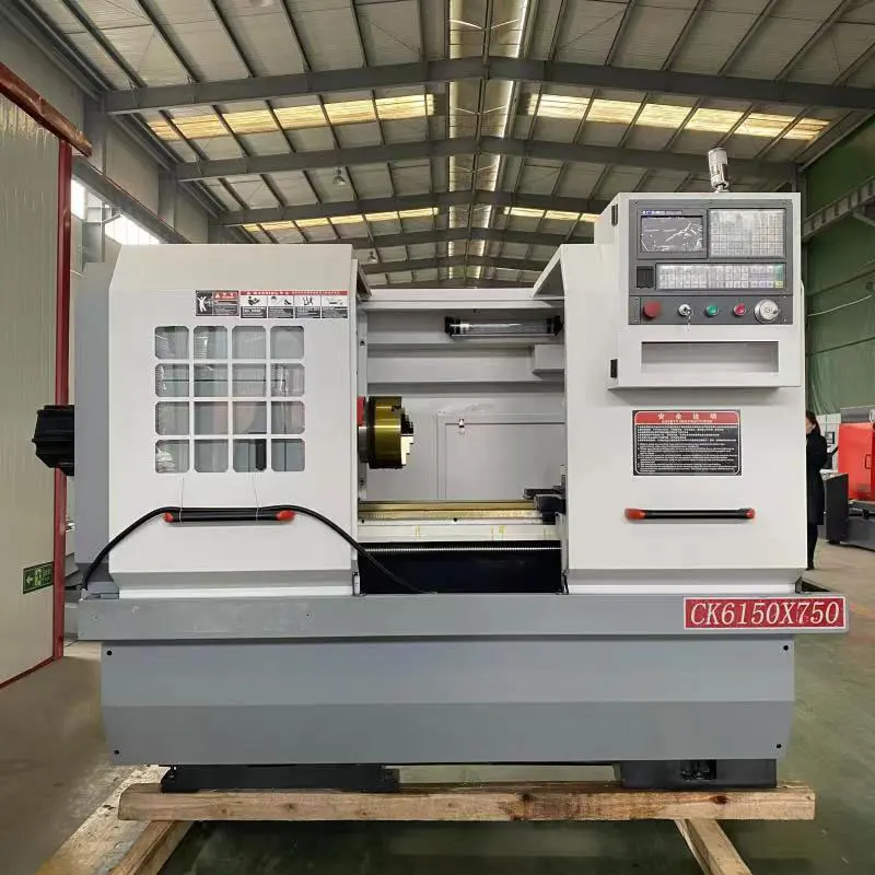 Ariow Automatic Flat Bed Metal CNC Lathe CK6150x750 with High Precision