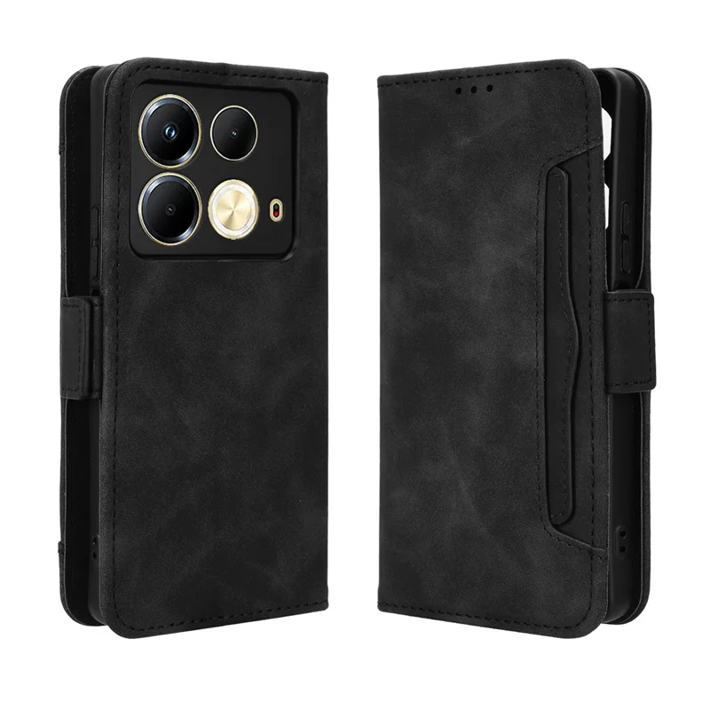 Новый стиль для Infinix Note 40 4G, кожаный кошелек премиум-класса, кожаный флип-чехол с несколькими слотами для карт, чехол для Infinix Note 40 Note40 X6853 Phon