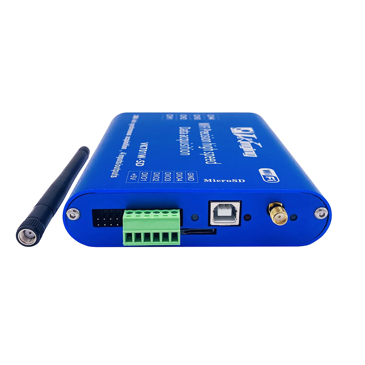 

VK701W-SD Wireless WIFI 24-bit Data Acquisition Card UV Can Store 100K Offline