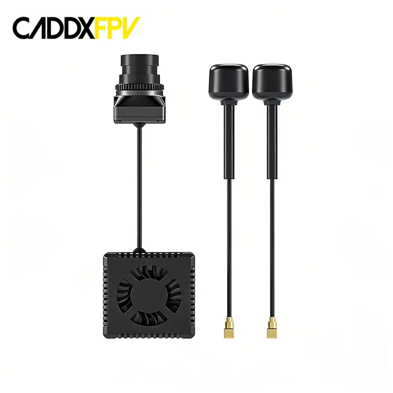 CADDX Walksnail Ascent GT Pro 4000mW Digital VTX Kit Dual Antenna Long Range Video Transmitter for FPV Racing Drone RC Aircraft
