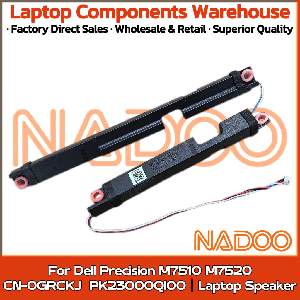 New Original Laptop Notebook Speaker For Dell Precision 7510 M7510 7520 M7520 built-in speaker horn audio CN-0GRCKJ  PK23000QI00