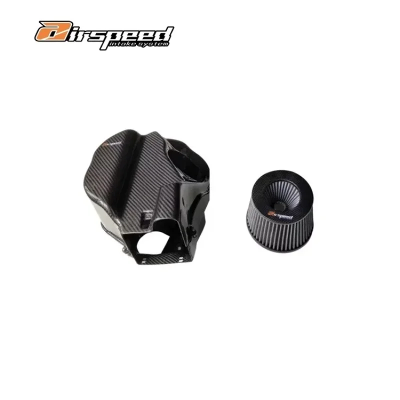 Airspeed intake High Quality  Carbon Fiber intake Filter Car Engine Cold Air intake System Kits Car Accessories For audis A8