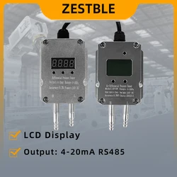 ZA-A550 LCD sensore di pressione differenziale dell'aria trasmettitore di pressione differenziale dell'aria 4-20mA