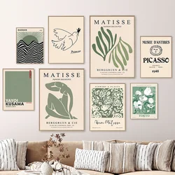 Matisse Flower Market Wall Art Picasso Sweat Poster Printing Abstract Nordic Living Room Home Decorative Painting