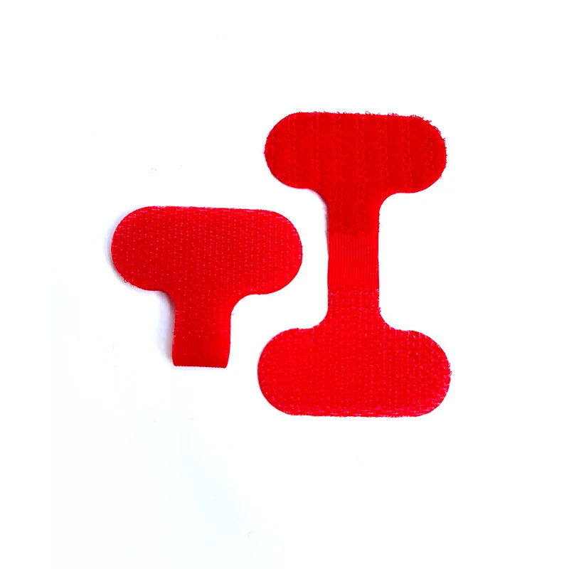 Étiquette de câble de données de vente chaude Velcro nylon étiquette de câble de couleur inscriptible Velcros