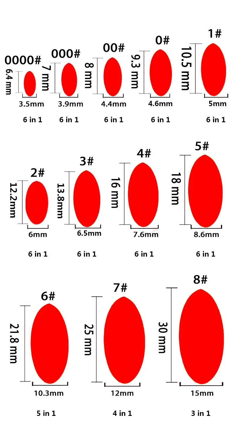 50 opakowań/partia Spławik karpiowy 000 # -6 #   Stary model siedem gwiazdek Floater Fasola Oliwkowy spławik wędkarski Sprzęt wędkarski B658