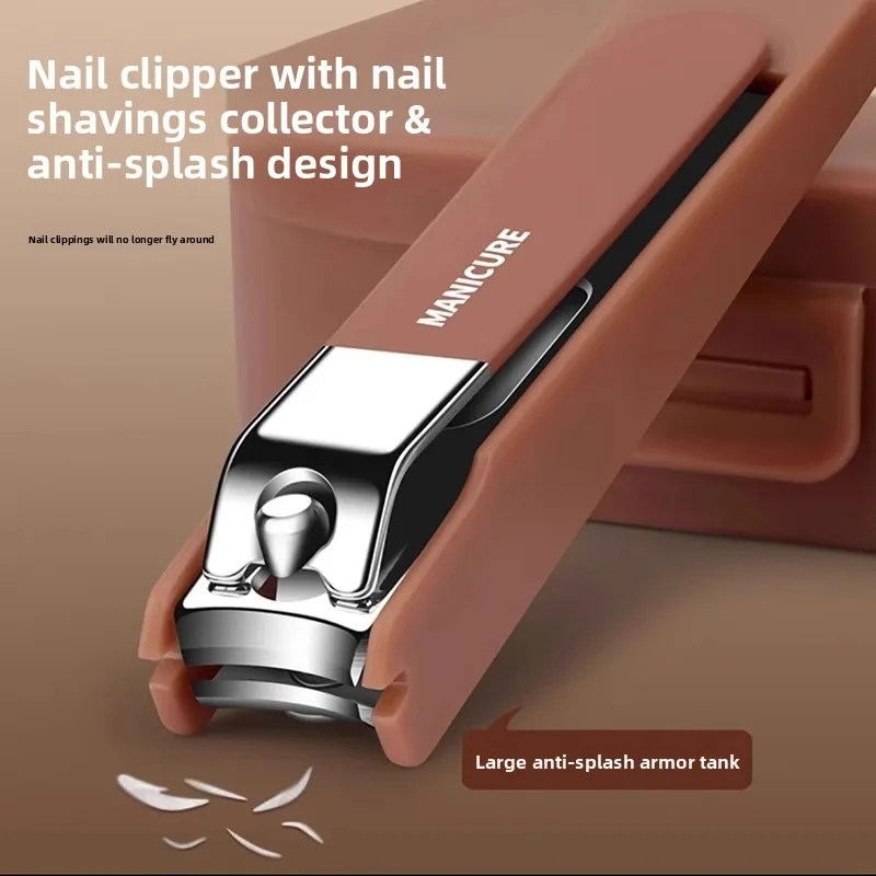 7 ‌   Stk ‌ Maniküre-Set aus Edelstahl, scharf, langlebig, All-in-One-Nagelwerkzeuge, tragbares Nagelknipser-Set ‌   Komplettes Set Körperpflege-Werkzeug