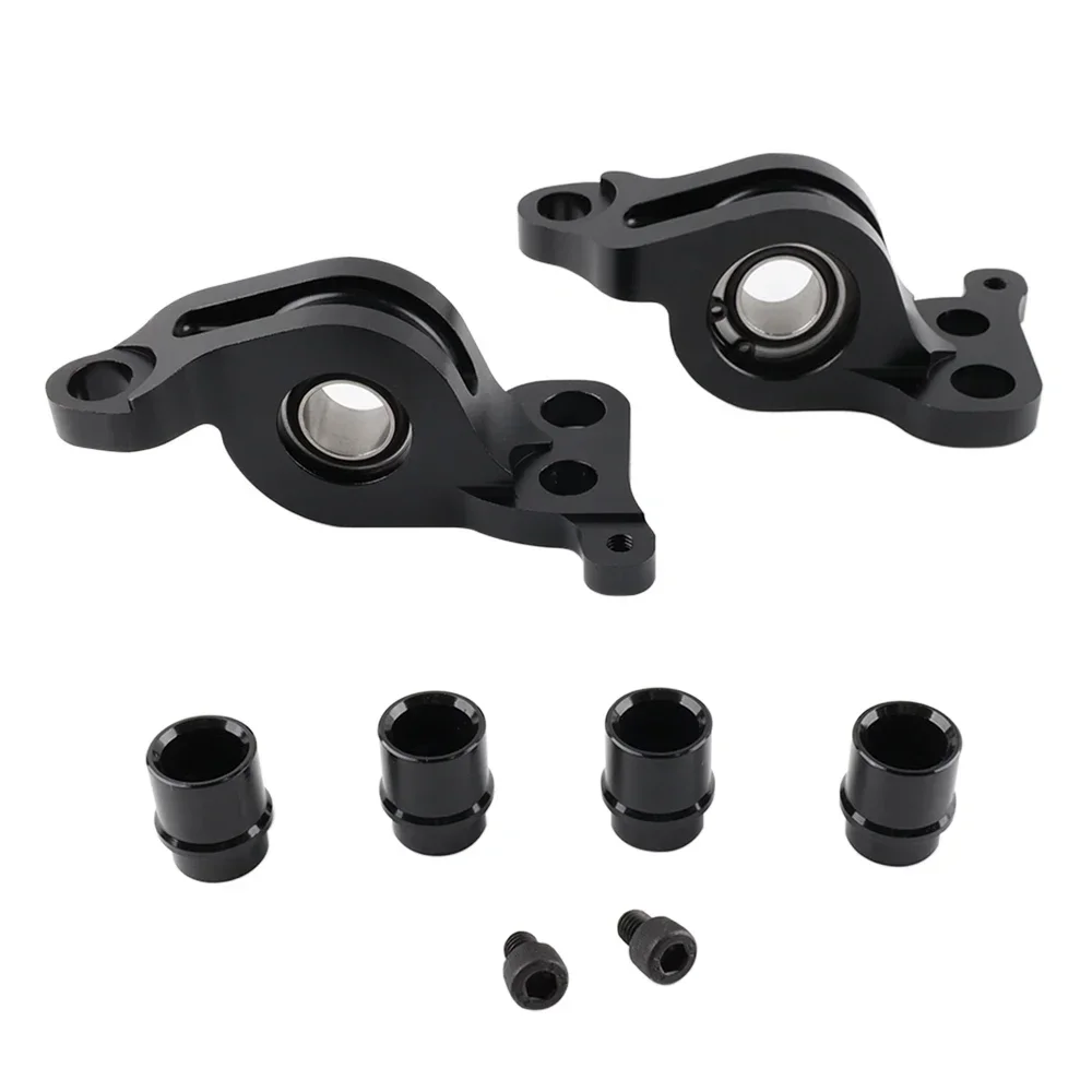 Housing Spherical Compliance Bracket Kit Blllet Aluminum For 92-95 Honda EG Type Civic 1.6L 94-01 Acura Integra1.8L