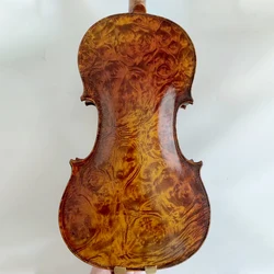 handmade bird's eye violin 4/4 solid wood Spruce Panel maple Back violin Professional violin child student Beginner instrument
