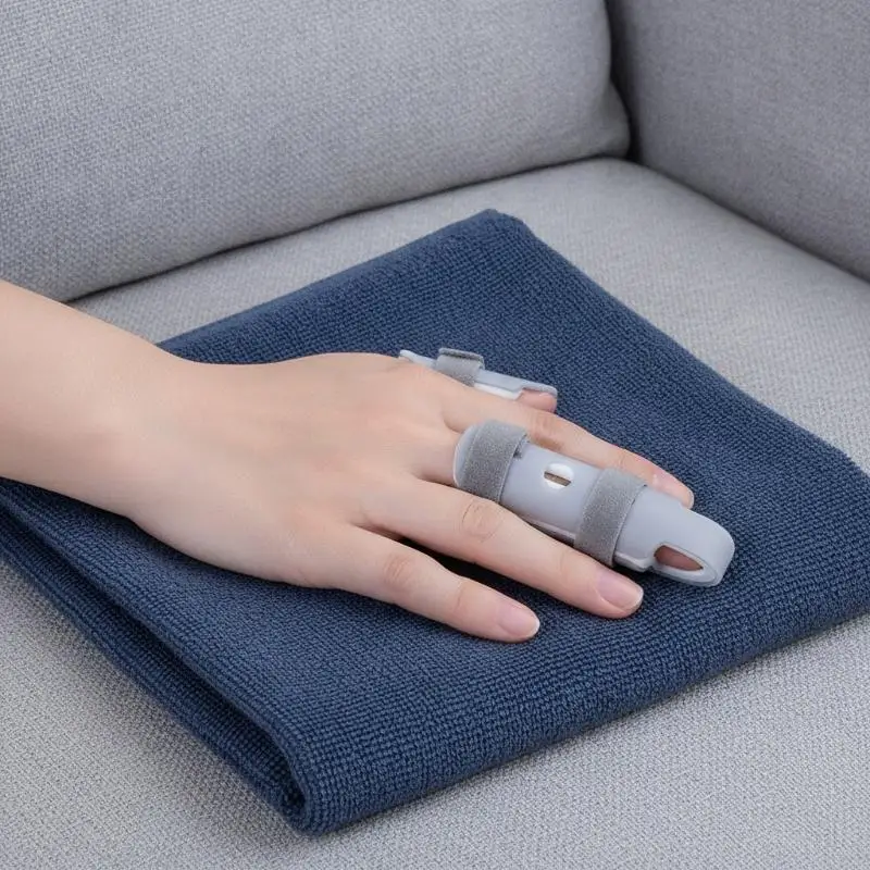 New Medical Finger Stabilizer Splint Adjustable Breathable Fixed Support for Fracture  Trigger Finger Rehabilitation