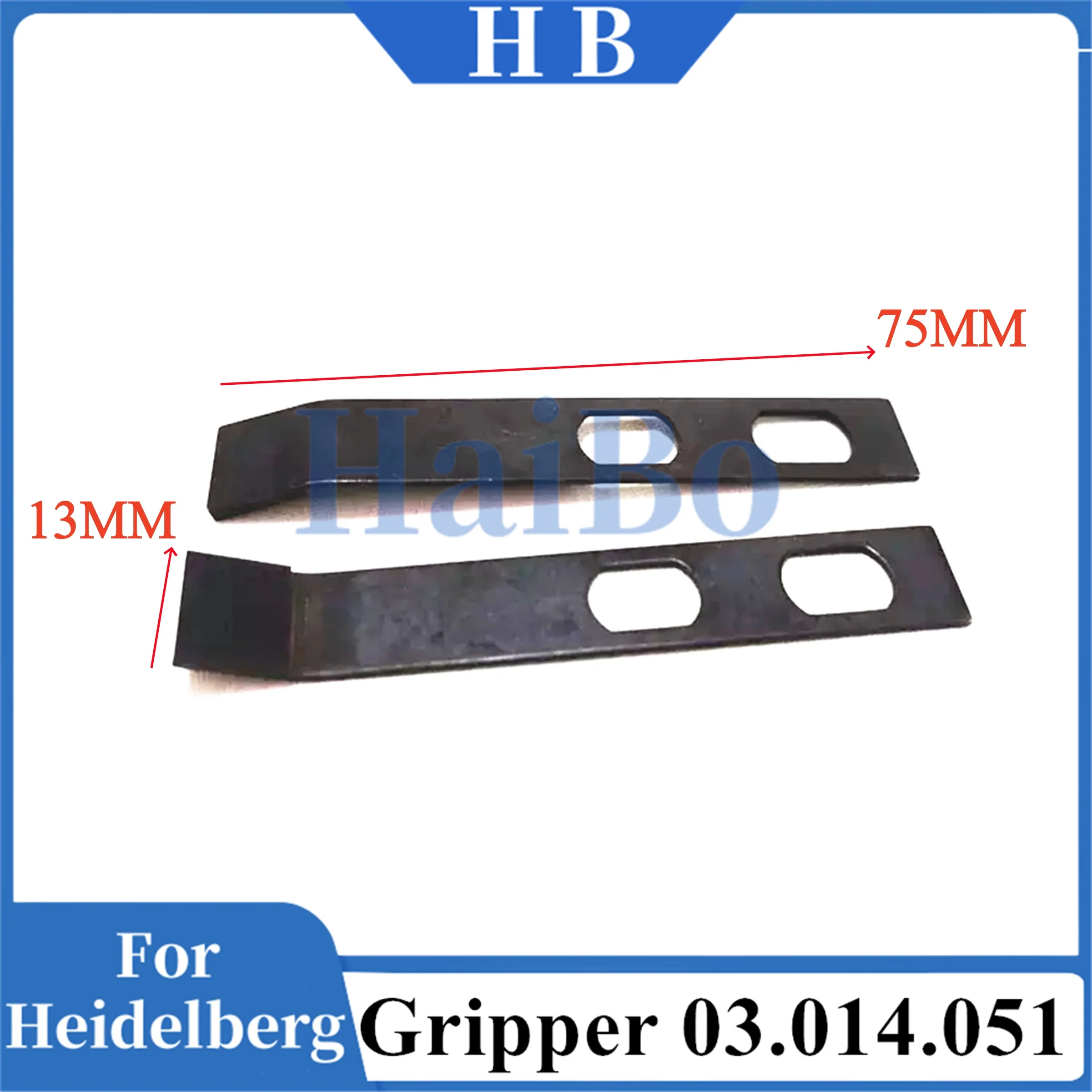 

HaiBo Best Quality 03.014.051F 03.014.051 S1451F Delivery Carriage Gripper Finger for Cylinder Offset Printing Machine Parts