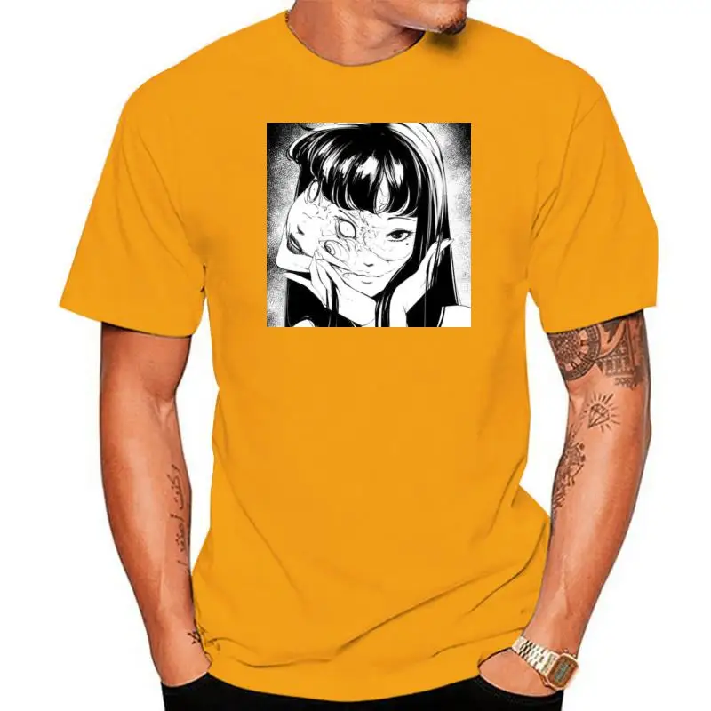 Junji Ito T Shirt Men Japanese Anime Manga Japan Weeaboo Otaku Horror T-shirt Cotton 90s Vintage Tee Shirt Streetwear