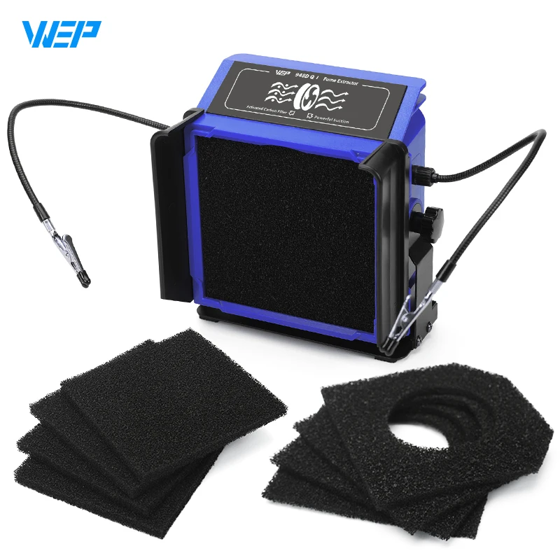 WEP 948DQ-I ESD Soldering Station Smoke Remover Fume Extractor smoke Prevention portable Smoke Absorber